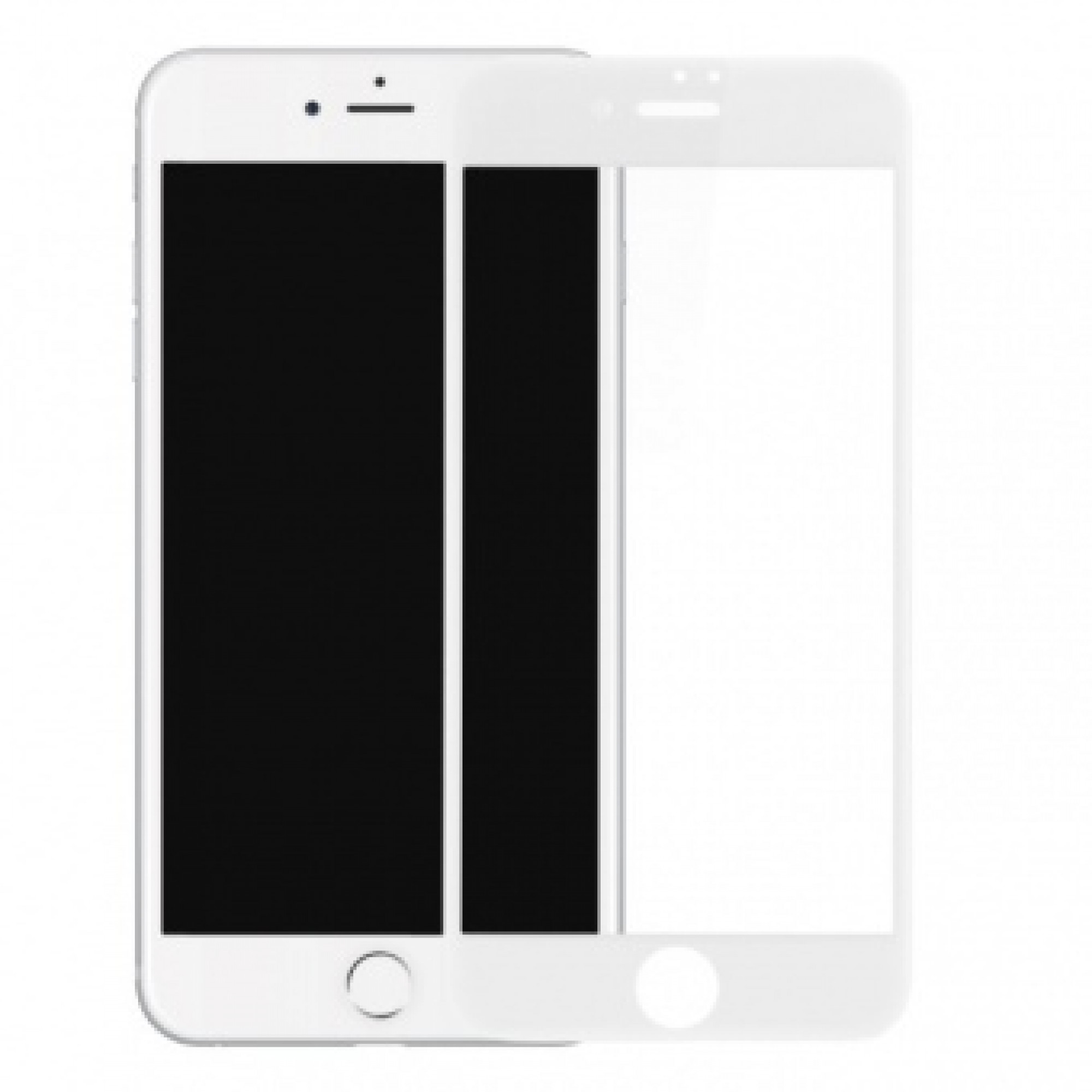 Защитное стекло Baseus 3D Silk Screen для iPhone 7 White